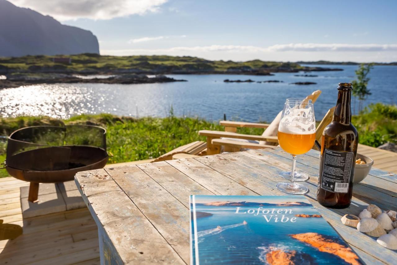 Villa Borgvag - A Unique Seafront Villa In The Heart Of Lofoten Bostad Luaran gambar