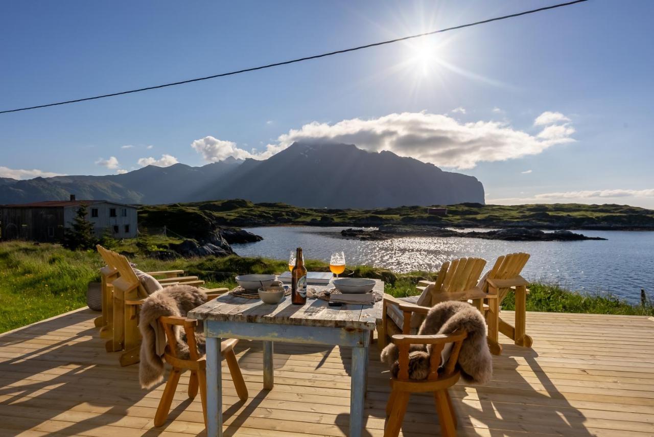 Villa Borgvag - A Unique Seafront Villa In The Heart Of Lofoten Bostad Luaran gambar