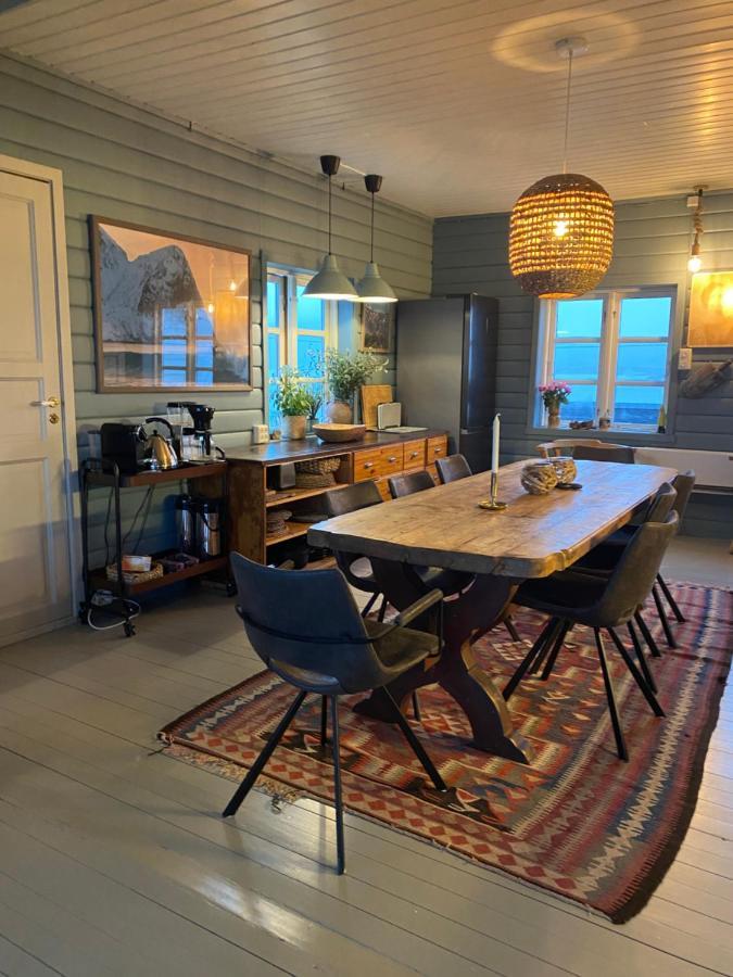 Villa Borgvag - A Unique Seafront Villa In The Heart Of Lofoten Bostad Luaran gambar