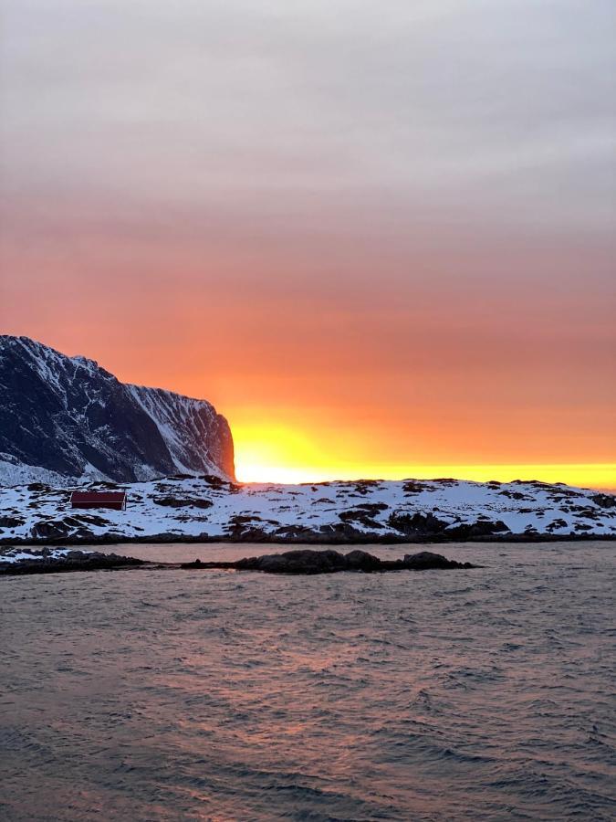Villa Borgvag - A Unique Seafront Villa In The Heart Of Lofoten Bostad Luaran gambar