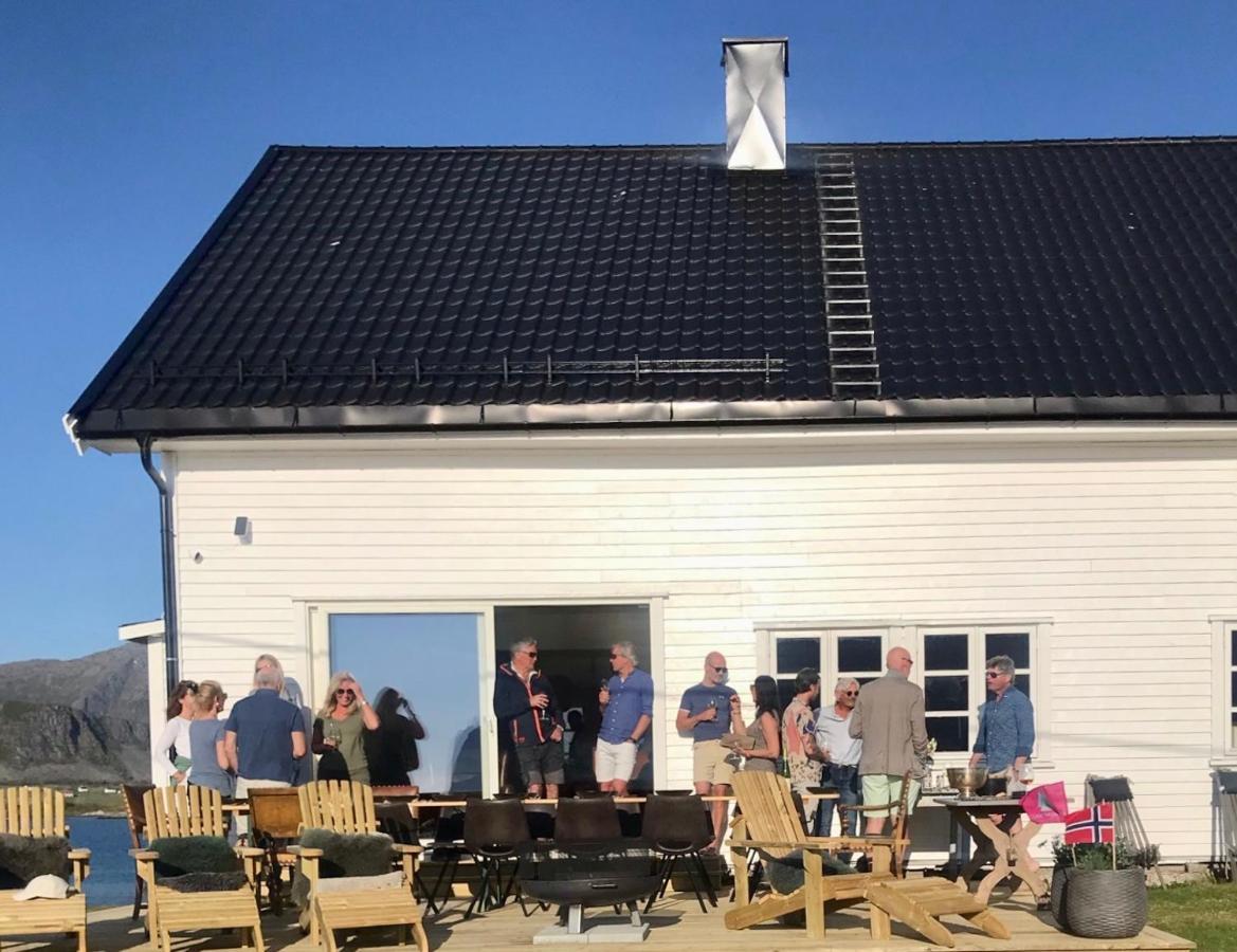 Villa Borgvag - A Unique Seafront Villa In The Heart Of Lofoten Bostad Luaran gambar