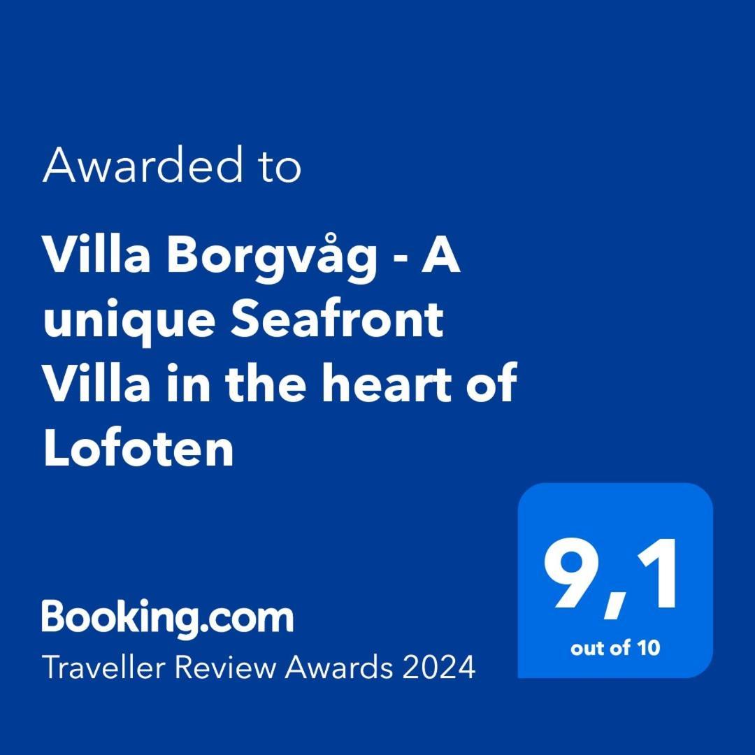 Villa Borgvag - A Unique Seafront Villa In The Heart Of Lofoten Bostad Luaran gambar