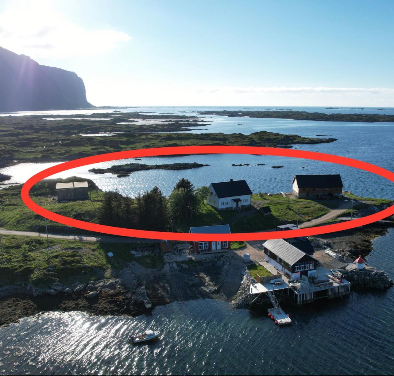 Villa Borgvag - A Unique Seafront Villa In The Heart Of Lofoten Bostad Luaran gambar