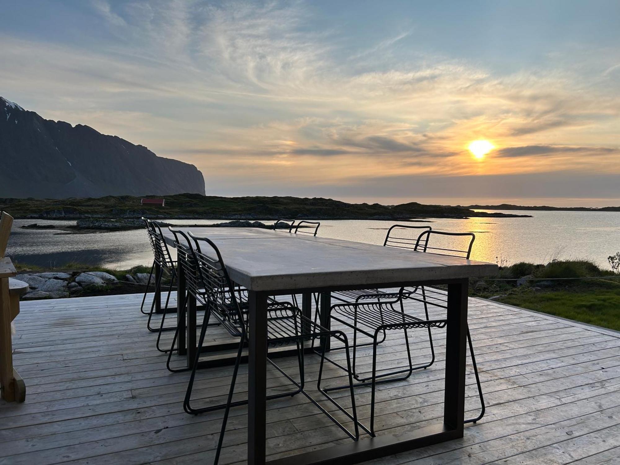 Villa Borgvag - A Unique Seafront Villa In The Heart Of Lofoten Bostad Luaran gambar